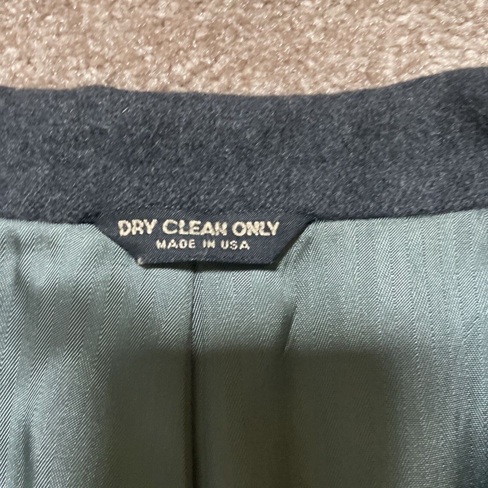 Cashmere Mans Gray Jacket 46R Business Work Blazer Joseph & Lyman Bloomingdale’s - Picture 4 of 16